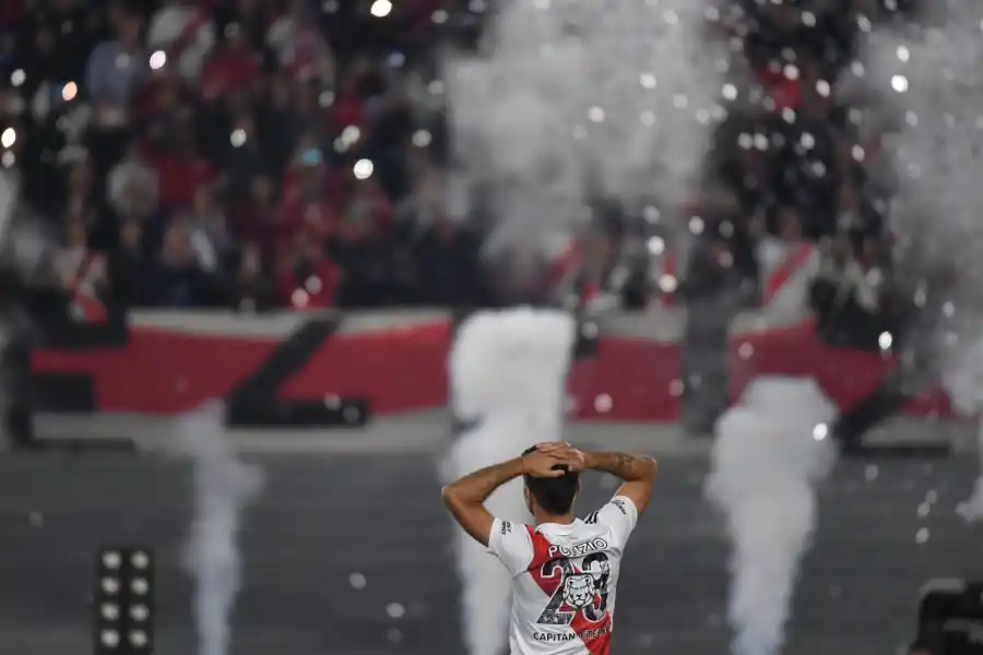 La emotiva despedida de Leo Ponzio de River