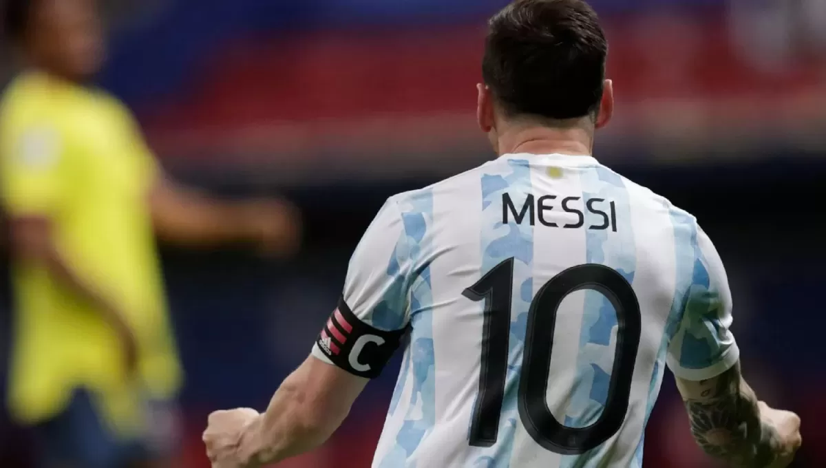AL MANDO. Lionel Messi es el líder de la Selección Argentina que sueña con la Copa del Mundo Qatar 2022.