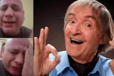 Video: Era como mi abuelo, el desconsolado llanto del representante de Carlitos Balá tras su muerte