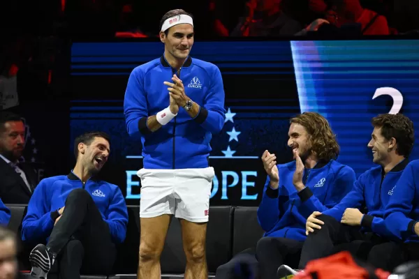 Roger Federer se despide del tenis en el dobles de la Laver Cup con Rafael Nadal