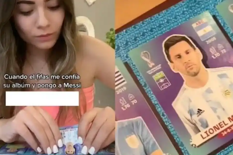 La autora del error.