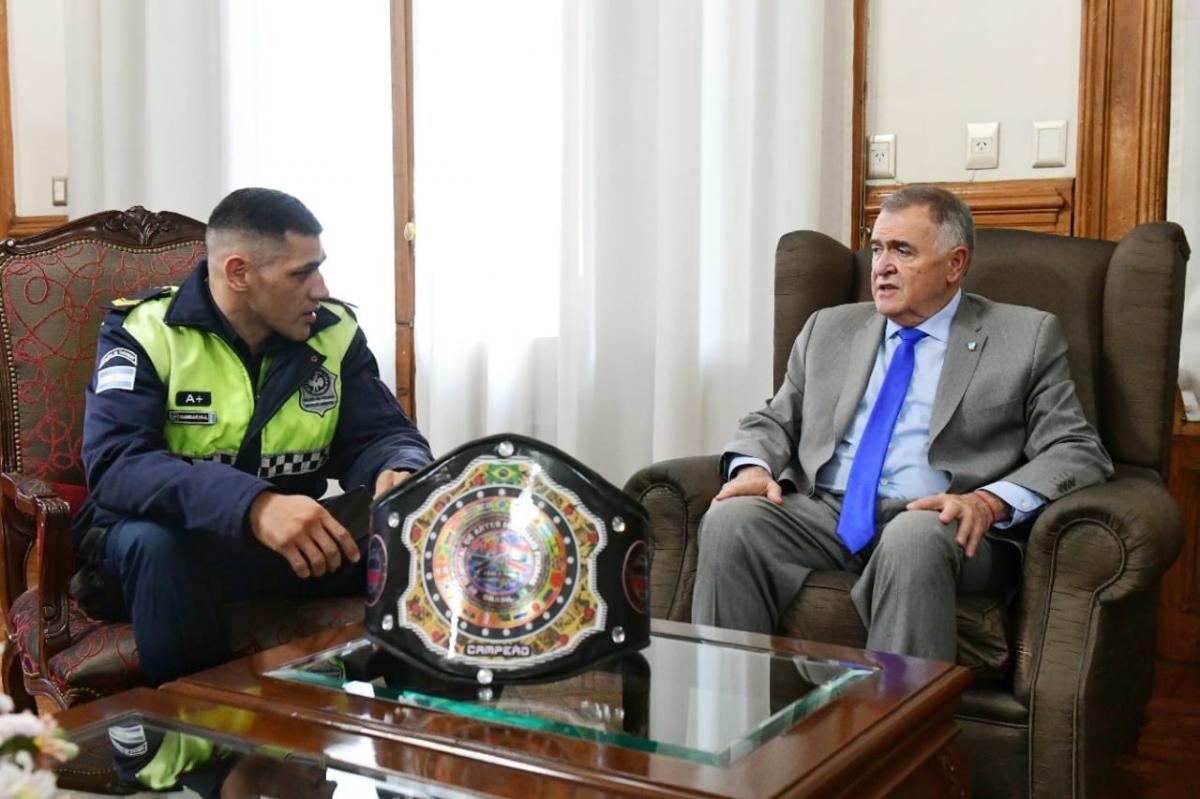 Un policía tucumano es campeón de kickboxing y competirá en el mundial de México