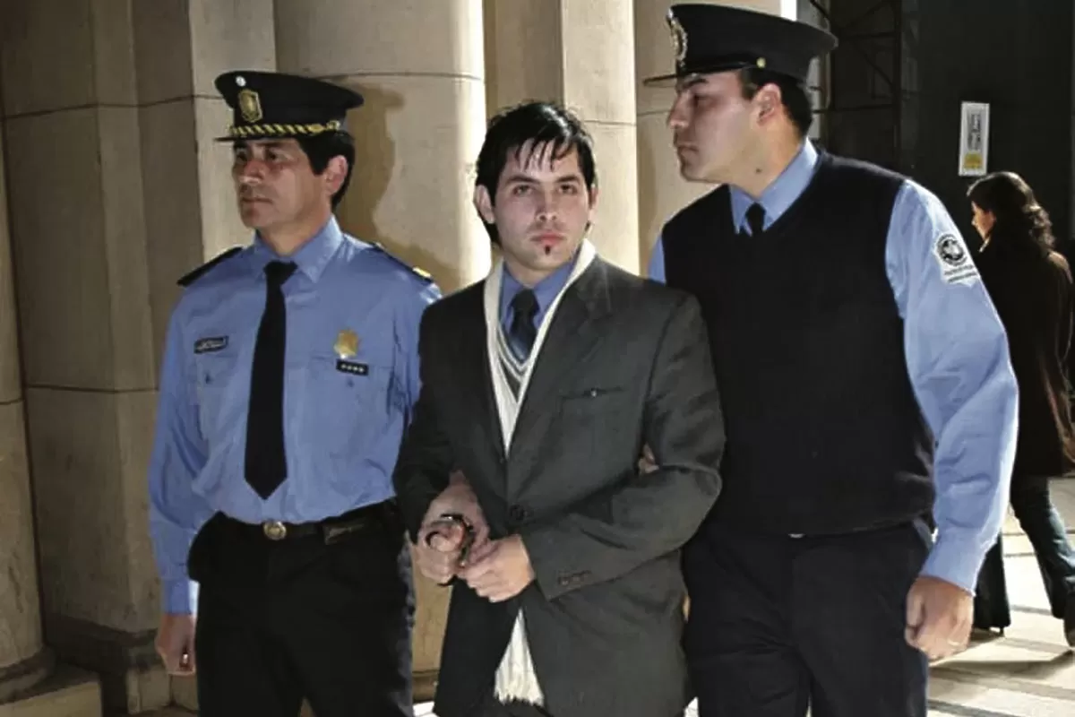 DURANTE EL JUICIO. Carlos Alberto Conti fue condenado por los homicidios de dos taxistas en 2006. 