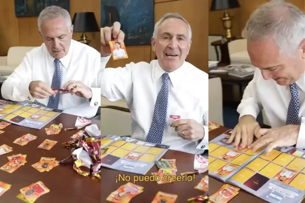 Al embajador estadounidense le tocó la figurita de Lionel Messi, la pegó torcida y lo fulminaron en las redes