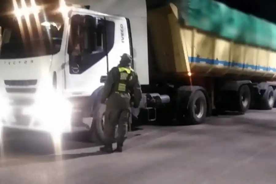 Foto tomada de Gendarmería Nacional.