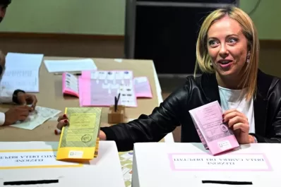 La ultraderechista Giorgia Meloni se acerca al triunfo en Italia
