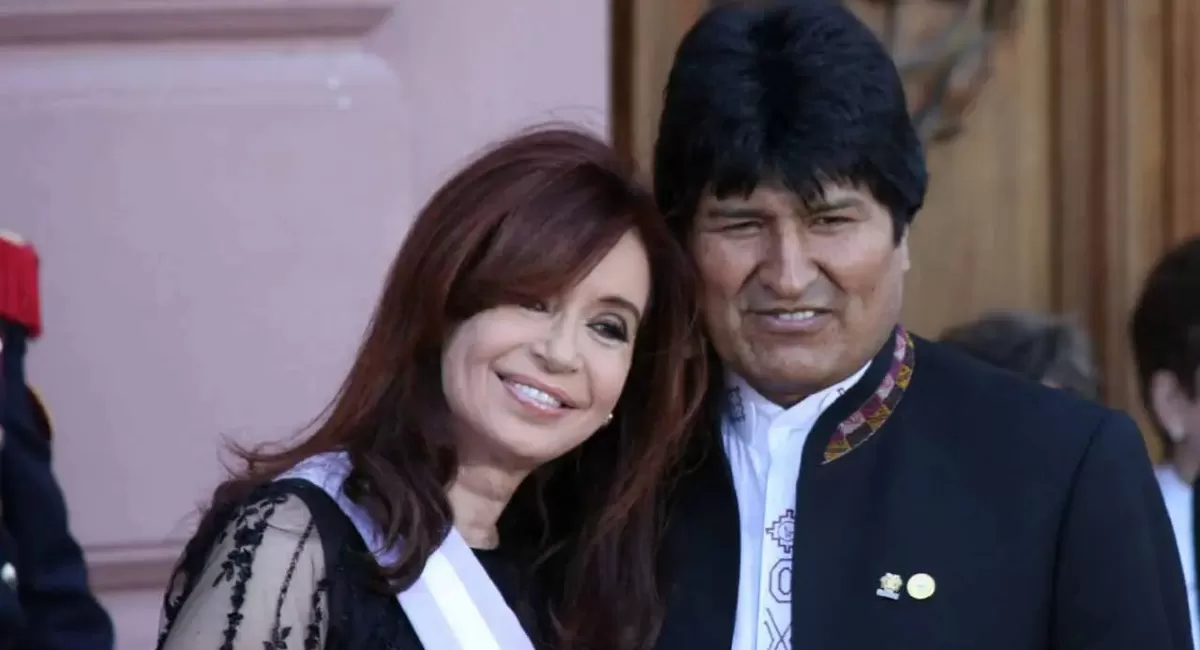 APOYO. El ex presidente de Bolivia elogió el alegato de CFK en la causa Vialidad. Foto tomada de: america.periodismodigital.com