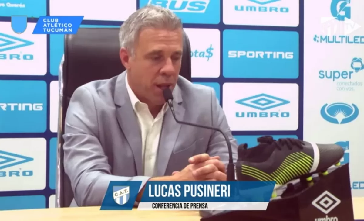 Lucas Pusineri: a este partido lo ganó el grupo y eso me enorgullece, dijo el DT de Atlético
