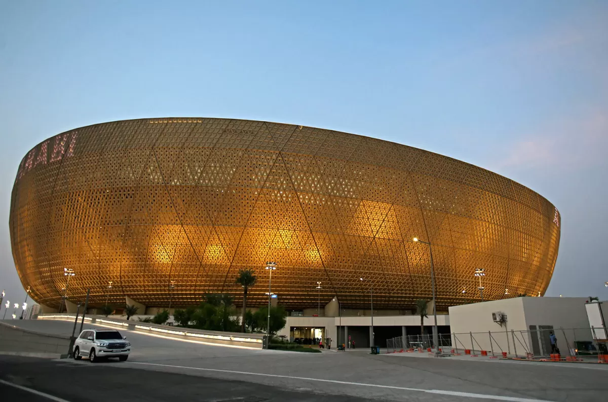 Estadio de Qatar donde se jugará la final de la Copa del Mundo