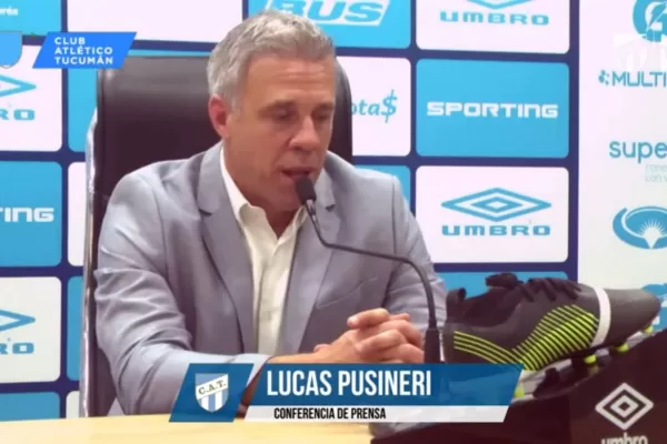 Lucas Pusineri: a este partido lo ganó el grupo y eso me enorgullece, dijo el DT de Atlético