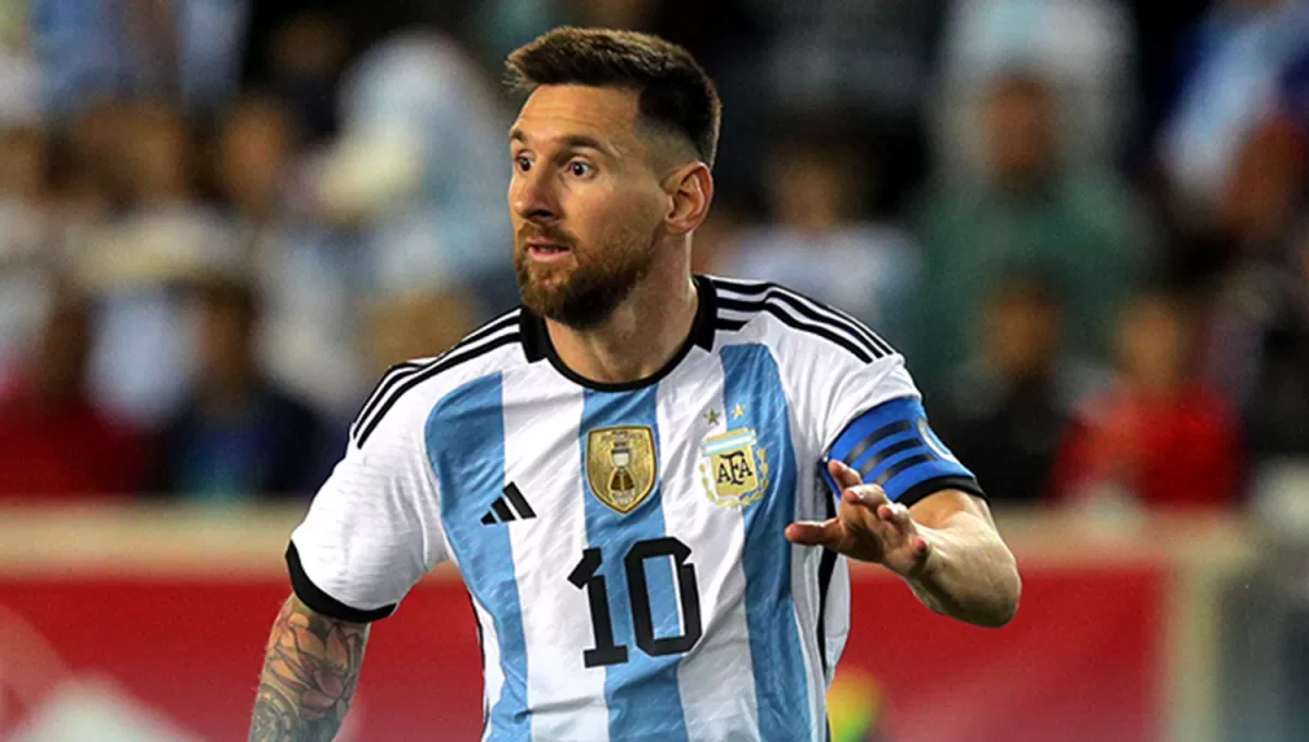 FIGURA. Messi es el capitán y el futbolista más destacado de la Selección Argentina.