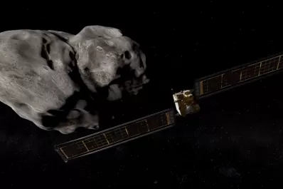 Por primera vez, una nave de la NASA chocó contra un asteroide para desviarlo