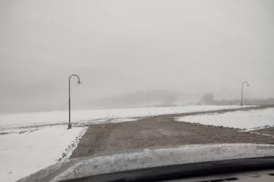 En plena primavera cayó nieve y garrotillo en Tafí del Valle