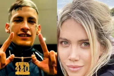 Wanda Nara y L-Gante cenaron juntos en un restaurante porteño