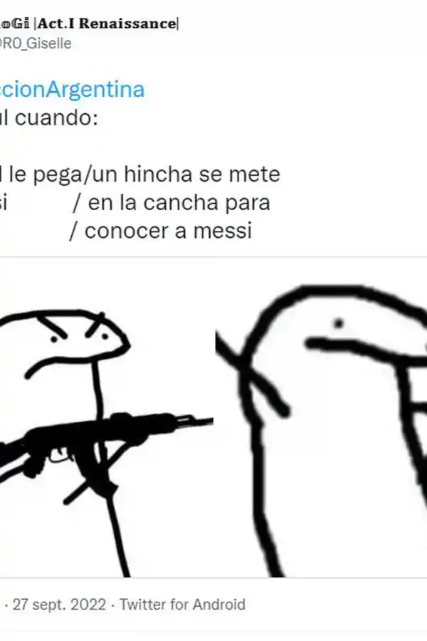 Mirá los mejores memes sobre Lionel Messi y las situaciones con los hinchas en el partido Argentina-Jamaica