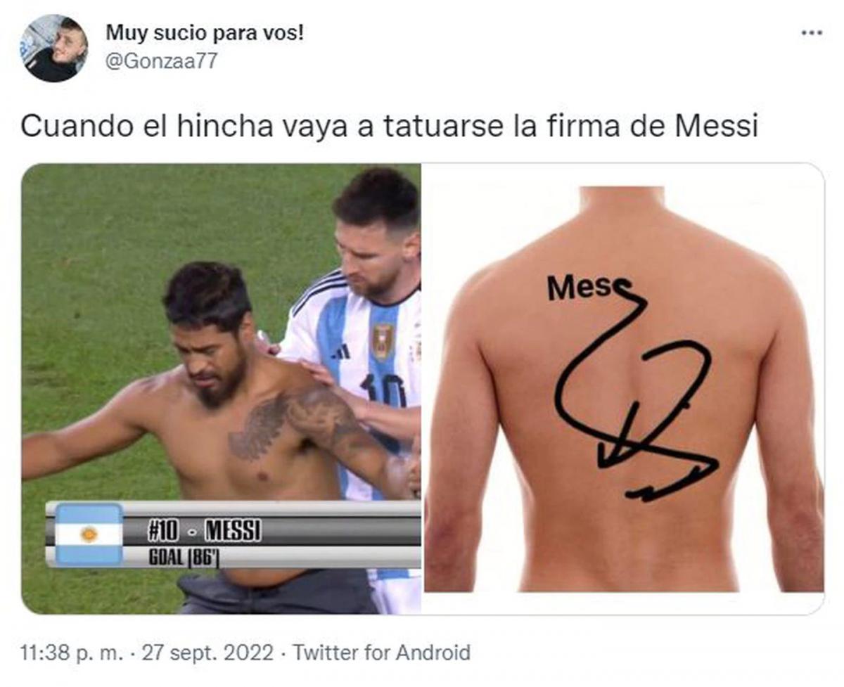 Mirá los mejores memes sobre Lionel Messi y las situaciones con los hinchas en el partido Argentina-Jamaica