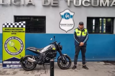 Yerba Buena: recuperan una moto robada