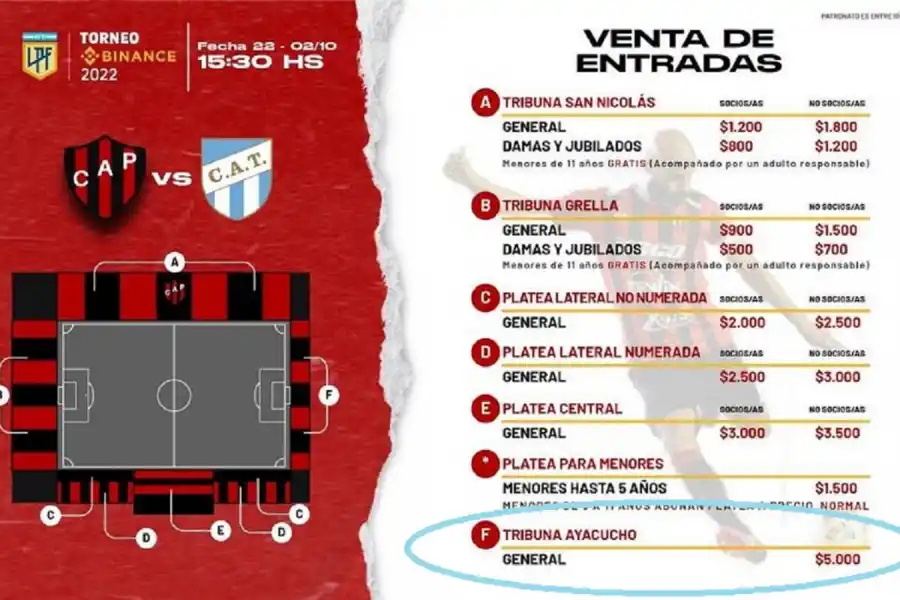 Locura por ver a Atlético Tucumán en Paraná: Chárter con los jugadores y precio de las entradas neutrales