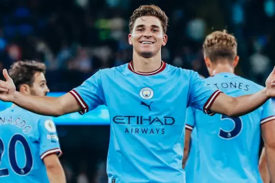 ¿Por qué Julián Álvarez festeja con el gesto de “El Hombre Araña”?