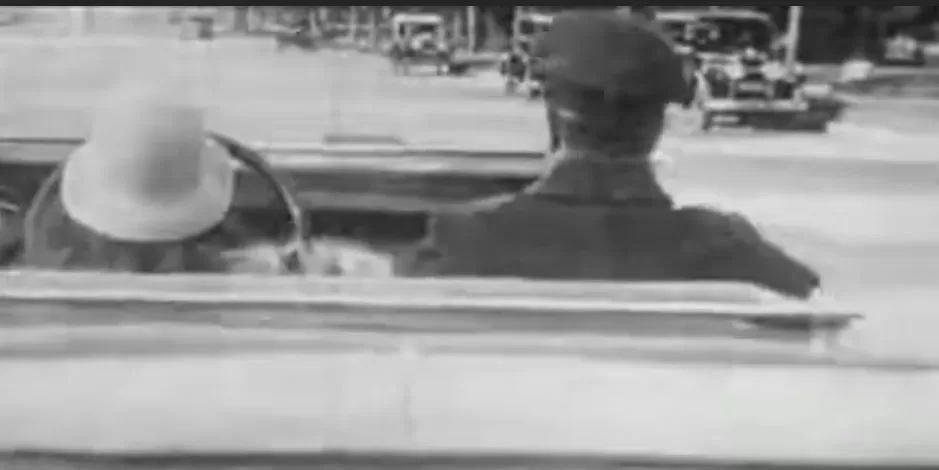 DISPONIBLE EN YOUTUBE. El corto muestra a la nieta de Clodomiro Hileret, de 11 años, manejando un auto. 