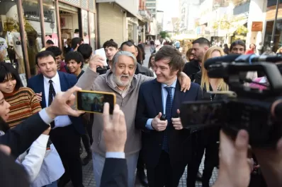 Javier Milei en Tucumán: “el León” revolucionó la peatonal