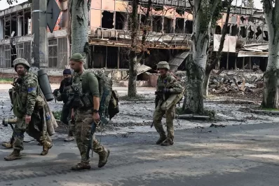 Las tropas ucranianas recuperaron la ciudad estratégica de Limán