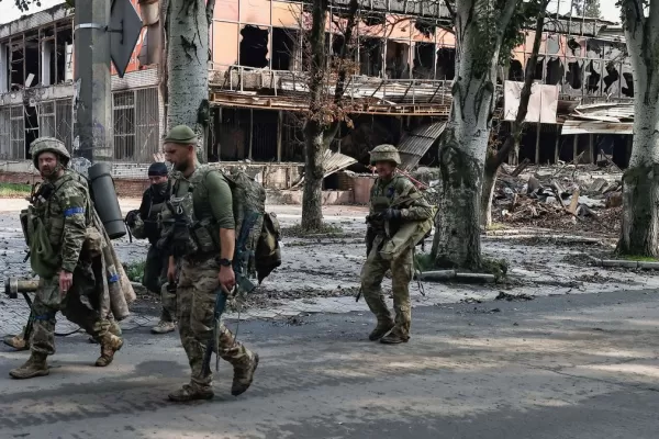 Las tropas ucranianas recuperaron la ciudad estratégica de Limán