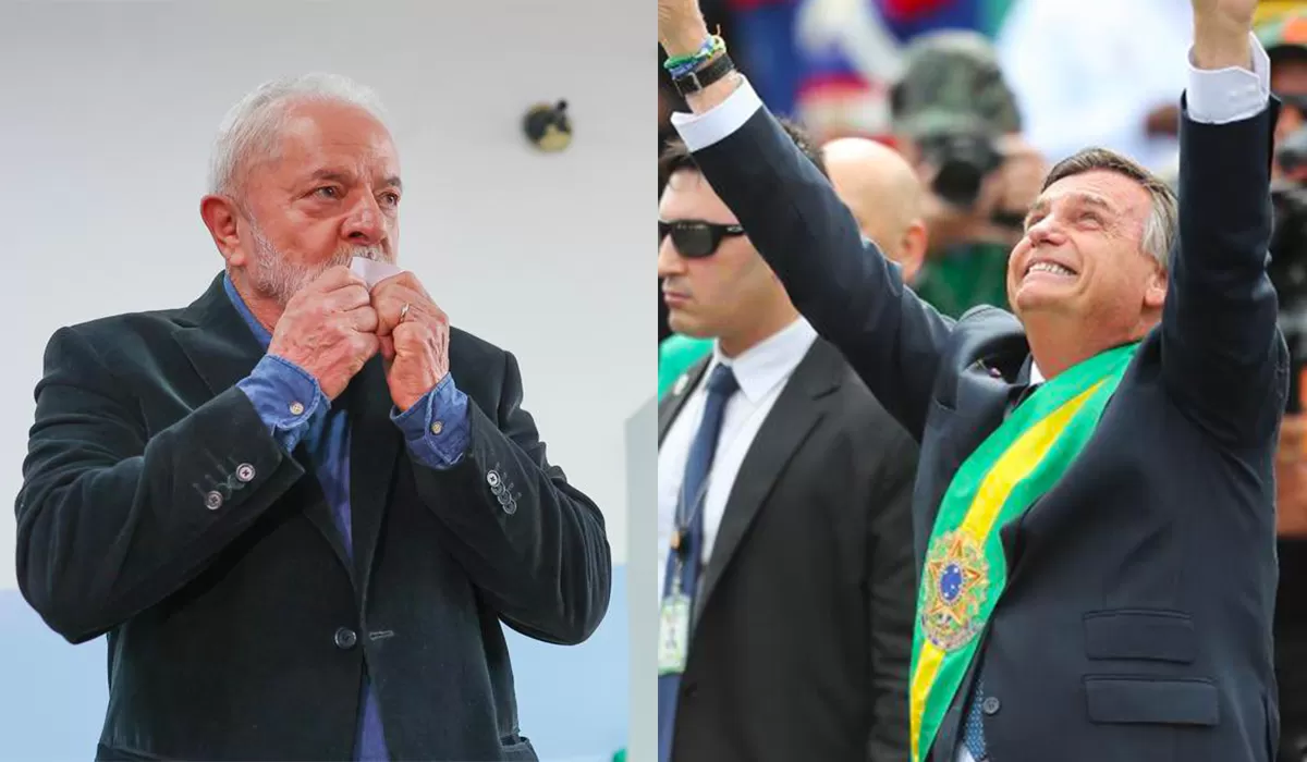 FINAL DE FOTO. Con el 99% de las mesas escrutadas, el ex mandatario Luiz Inácio Lula da Silva cosechaba un 48,2% (56.416.625 sufragios), frente a un 43,4% (50.819.3439) del actual presidente, Jair Bolsonaro.
