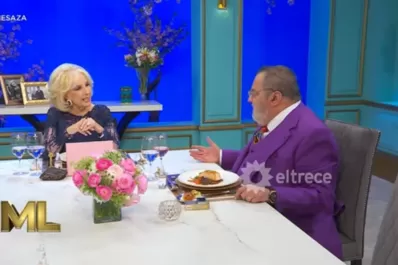 No puedo creer que lo digas al aire: la incómoda pregunta de Mirtha Legrand que sorprendió a Lanata