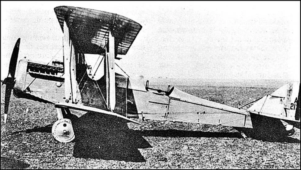 EL FAIRCHAILD 71 R 122. Avión del Aero Club Tucumán.