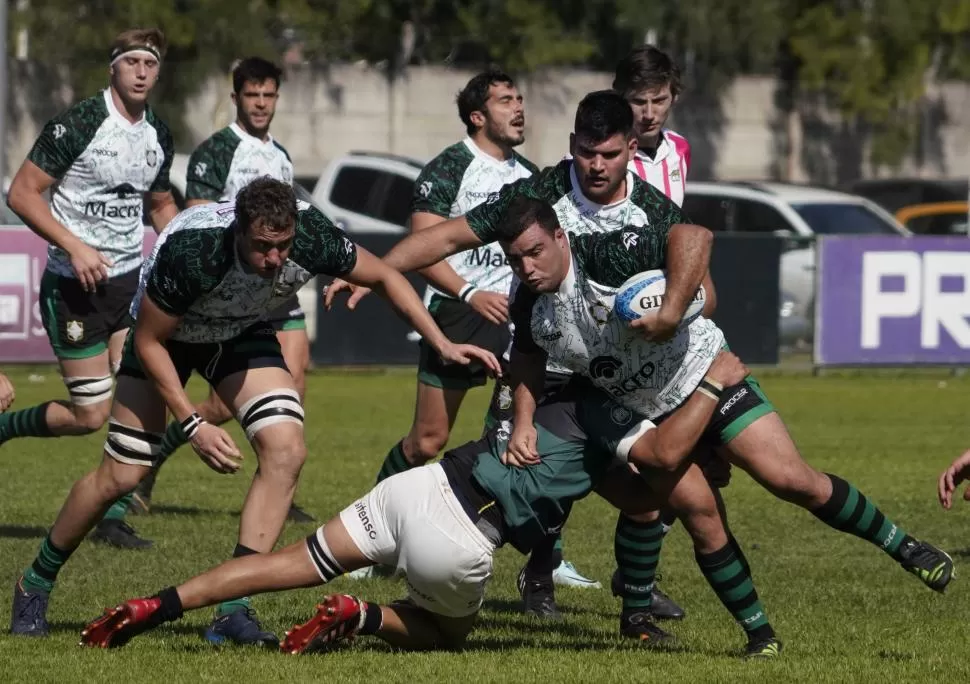 COMPLICADO. Tucumán Rugby lleva tres caídas al hilo en la Zona 3. prensa uar