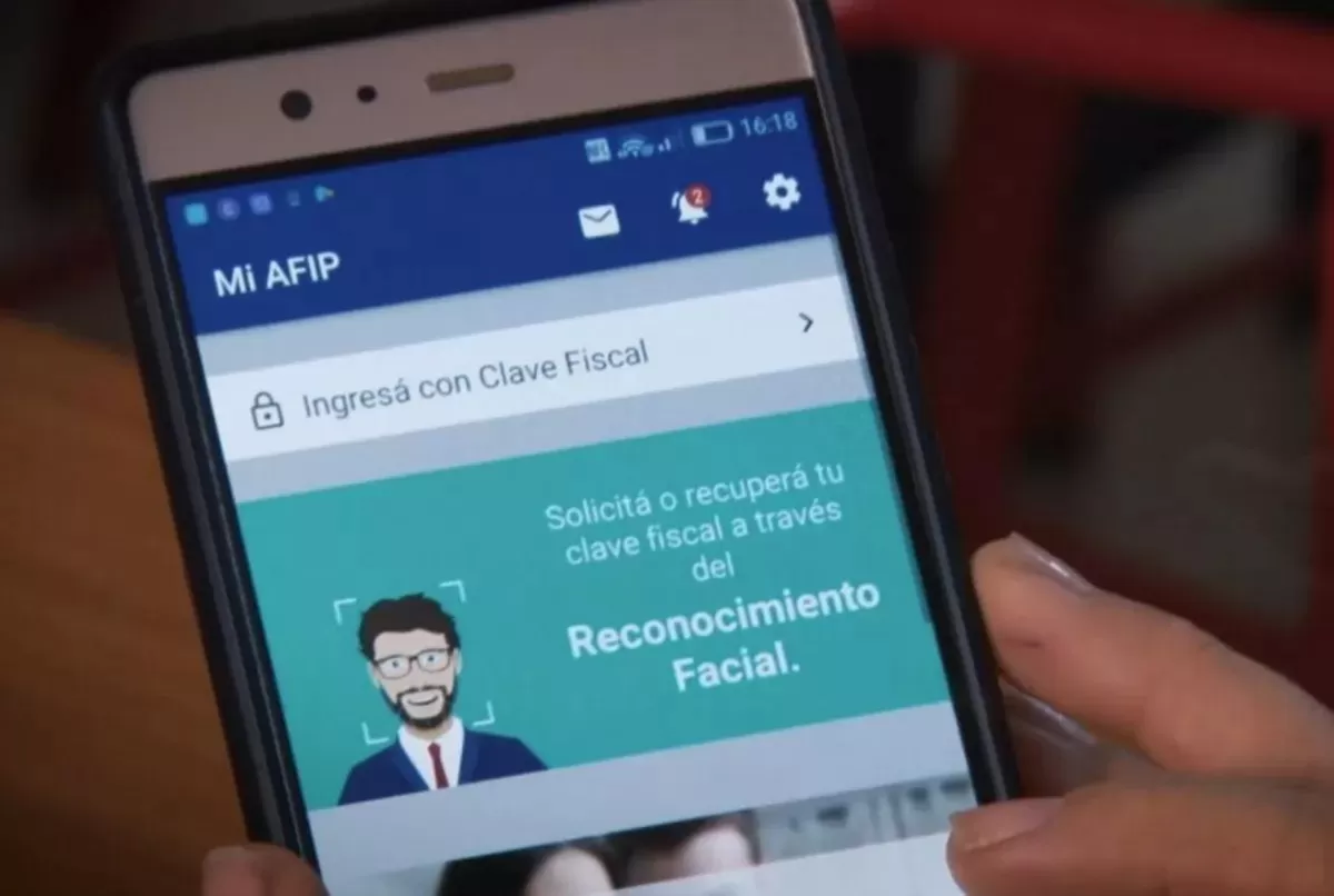 MI AFIP, la app vía celular ya permite el reconocimiento facial. 