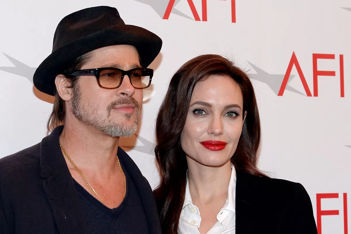 LA EX PAREJA. Brad Pitt y Angelina Jolie estuvieron casados.