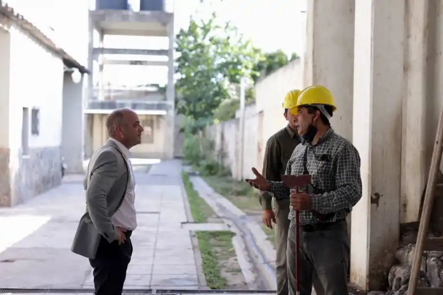 Realizaron mejoras edilicias en la Escuela Dr. Agustín Justo de la Vega