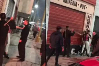 Identifican al patovica que agredió a joven con un látigo