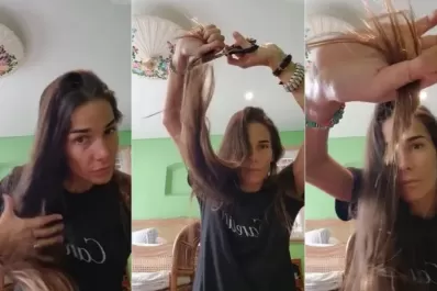 Juana Viale se cortó el pelo en apoyo a las mujeres iraníes y la criticaron duramente en las redes sociales