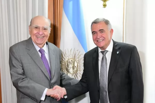 Osvaldo Jaldo y Julio María Sanguinetti analizaron la actualidad política y social