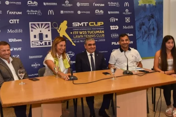 Presentaron el Torneo Internacional de Tenis Femenino “SMT CUP”