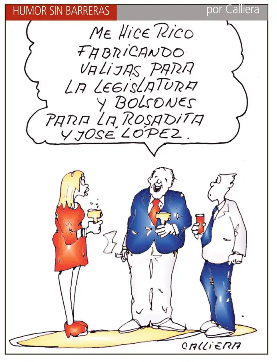 ALBERTO CALLIERA. Analizó desde el humor el día a día de la tucumanidad y ese sello lo convirtió en un favorito de nuestros lectores.