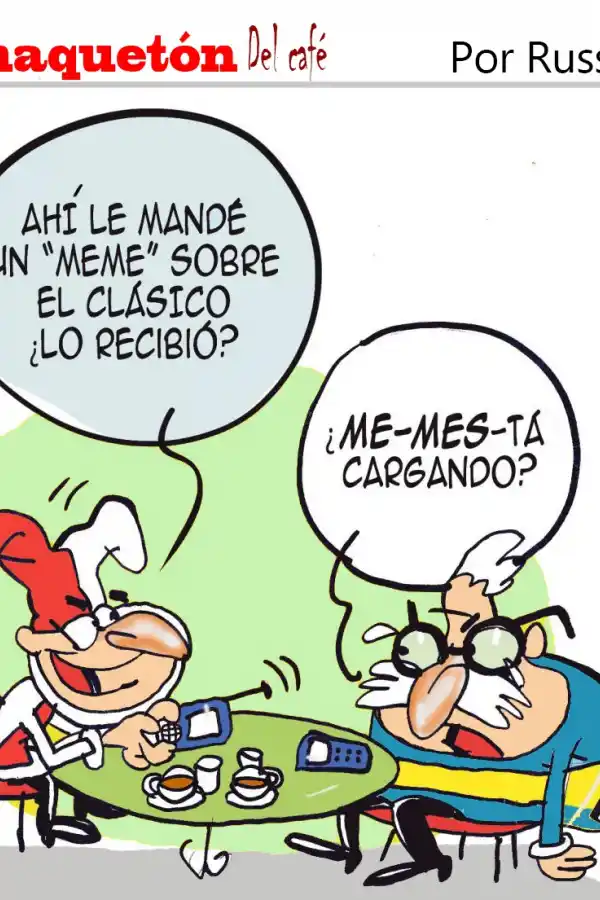RUSSO. Además de su vigente Chaquetón, publicó la tira protagonizada por Chapita, otro personaje netamente local.