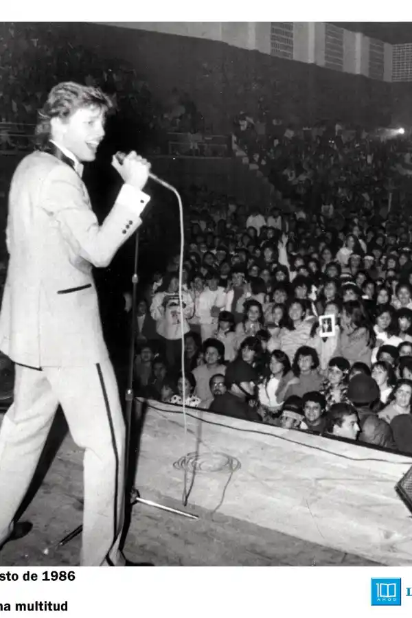 NACE UNA ESTRELLA. Jovencísimo, Luis Miguel enamora a miles de tucumanas.