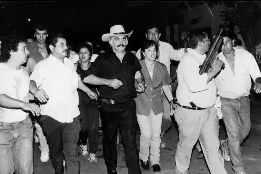 AQUELLA HUIDA CINEMATOGRÁFICA. Así escapó el “Malevo” Ferreyra de Tribunales.