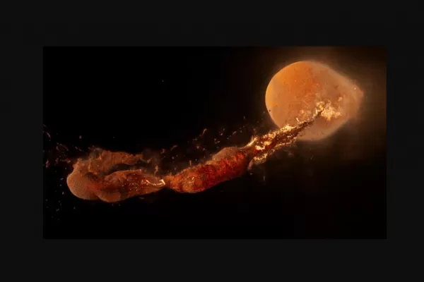 La Luna se habría formado en pocas horas, según una teoría