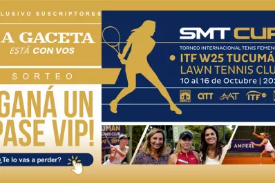 Exclusivo suscriptores: ¡sorteo por accesos vip para el Torneo Internacional de Tenis Femenino!