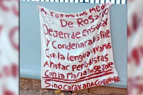 Grave amenaza en Rosario: vamos a matar periodistas, dijeron en un mensaje los narcos