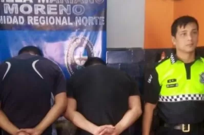 Dos jóvenes circulaban armados: terminaron detenidos
