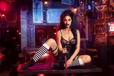 Una modelo tucumana vive en Australia y protagonizó una sesión de fotos por Halloween