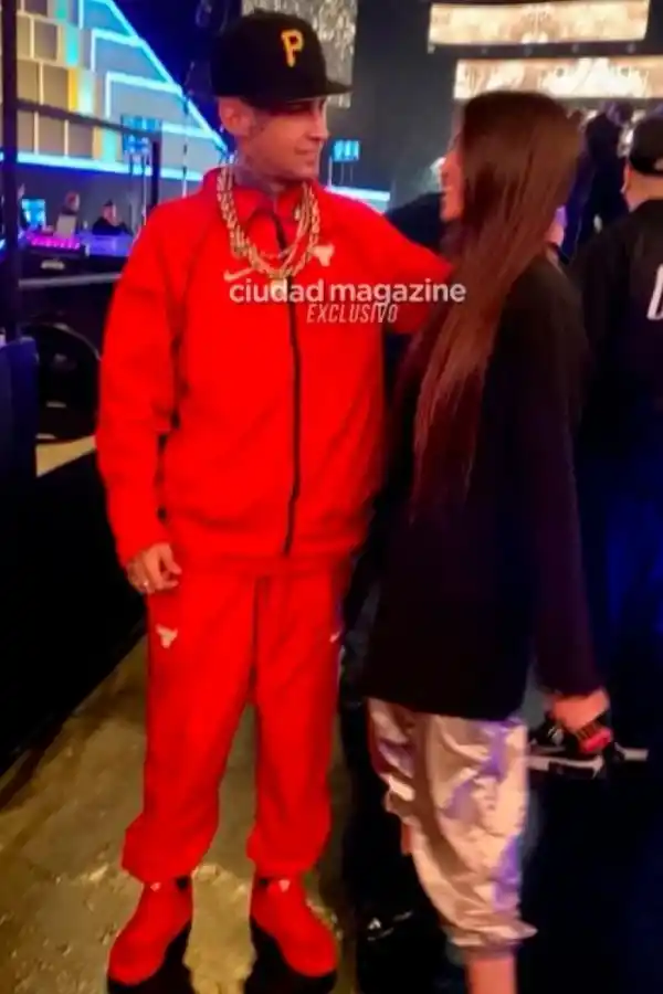 Filtraron fotos que relacionan a L-Gante con la vestuarista de Wanda Nara