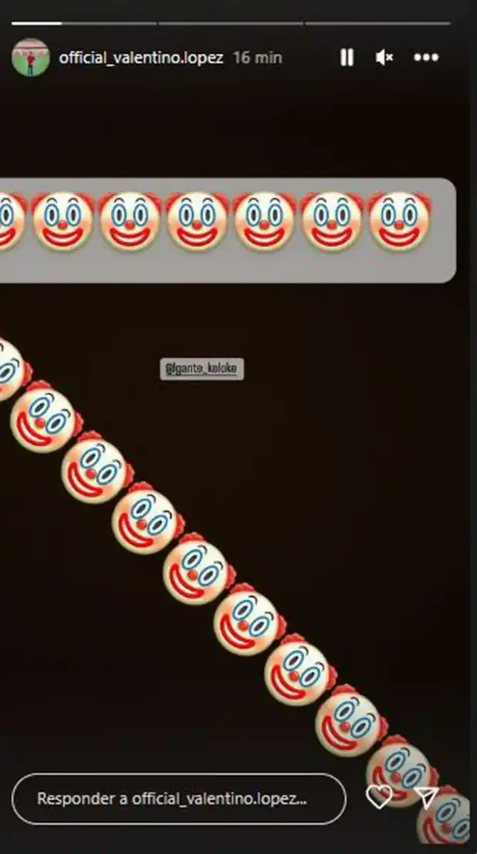 El hijo mayor de Wanda Nara trató de payaso a L-Gante