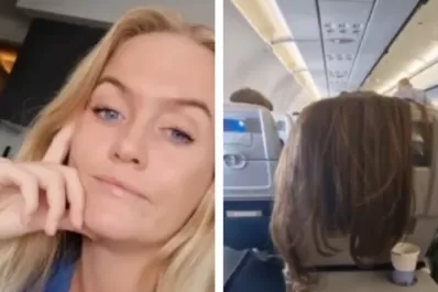 Pasajera vivió un incómodo momento en el avión y se hizo viral